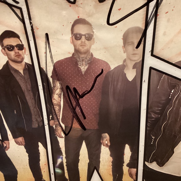 Vans Warped Tour 2013 signed Autographed Sleeping With Sirens KELLIN Quinnn - Picture 5 of 10